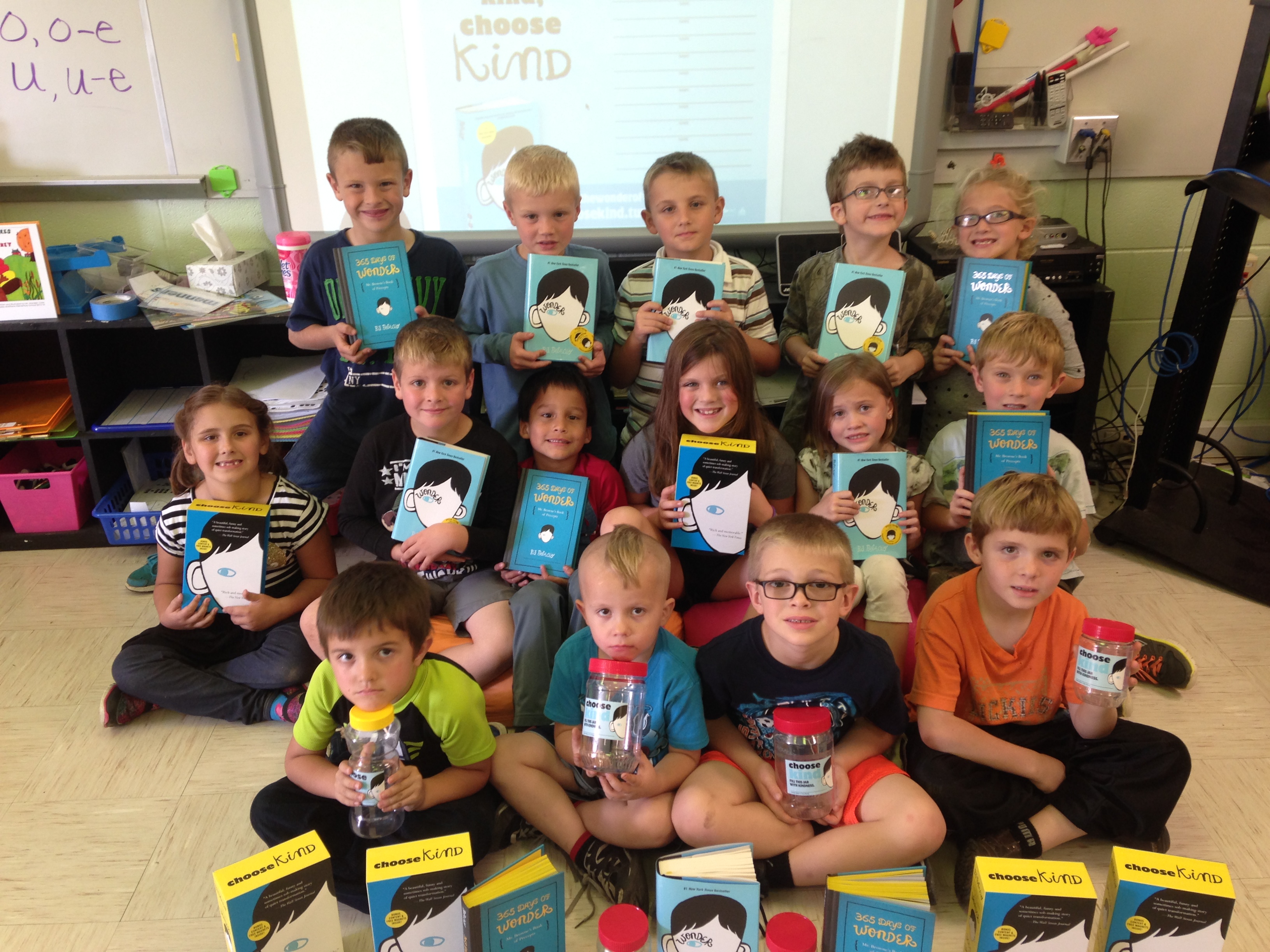 PledgeCents Cause Everybody Stand UP for Mrs. Meltons First Grade